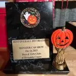 Best Overall Decorations award at the 4th Annual Monster Car Show with the Boys and Girls Club of Hernando County.2023