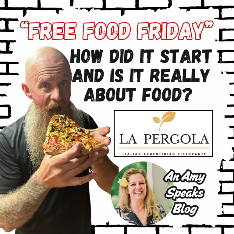 How did “Free Food Friday” even start and is it even about food? -An Amy Speaks Blog 